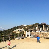広々とした展望台
