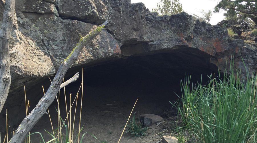 Badlands Cave - west side of badlands area