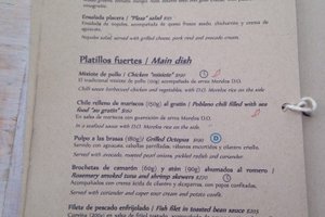 Menú