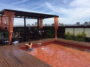 Piscina e praia