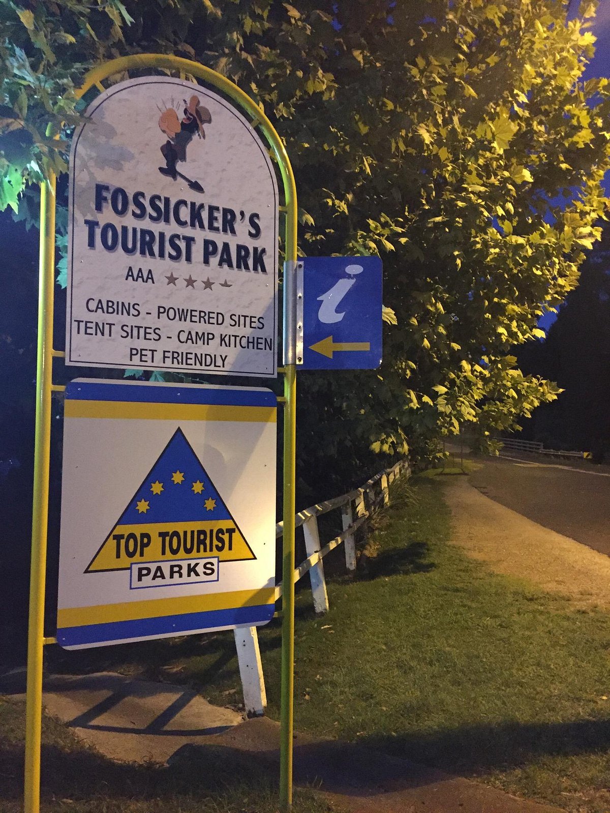 fossickers tourist park nundle prices