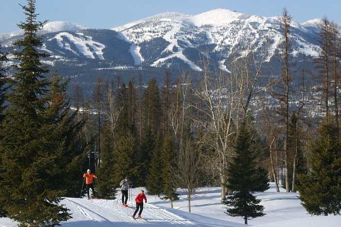 Nordic skiing in Whitefish, Montana (image courtesy Brian Schott / Whitefish CVB)