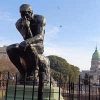 El Pensador de A. Rodin