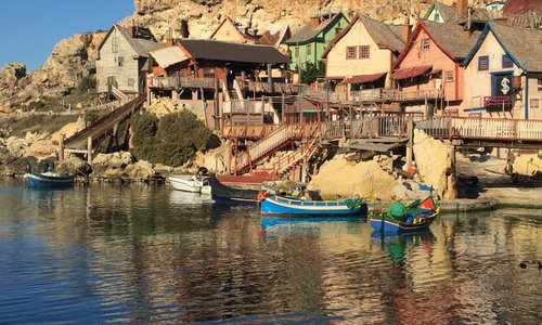 The Popeye Film Set