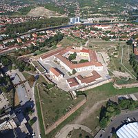 Oradea Medieval Fortress from above