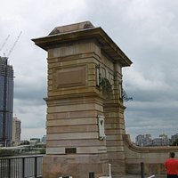 Abutment side view