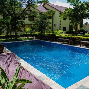 Altezza Lodge in Moshi, image may contain: Resort, Hotel, Villa, Pool