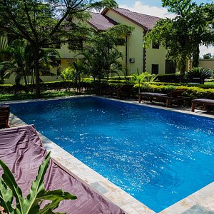 Altezza Lodge in Moshi, image may contain: Resort, Hotel, Villa, Pool
