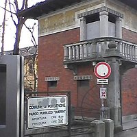 palazzina all'ingresso