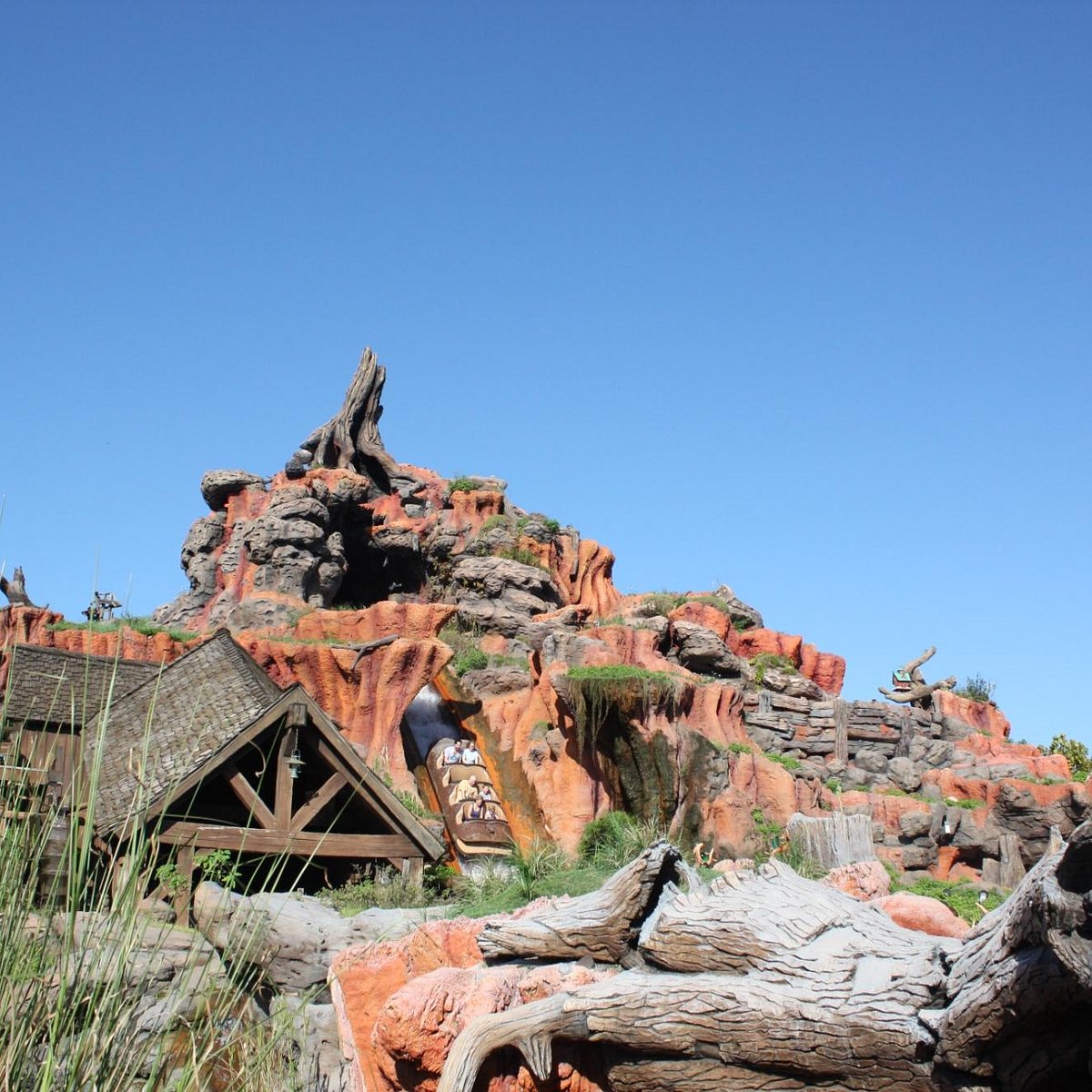 Splash mountain. Горы Орландо.