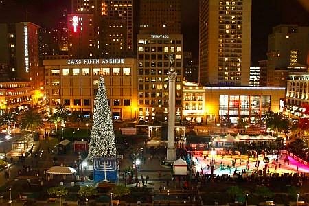 Christmas time in Union Square