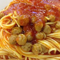 la chitarrina con le polpettine...