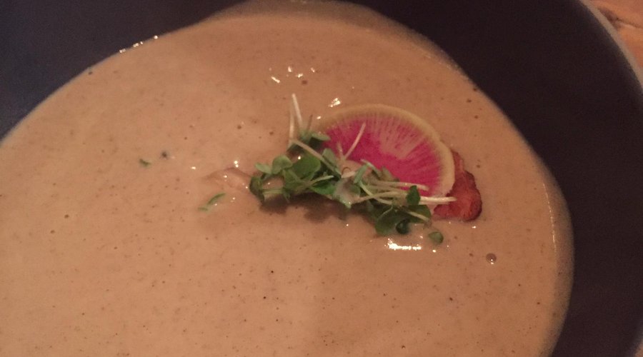 Sunchoke soup