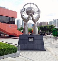 Another of the City Art Square sculptures