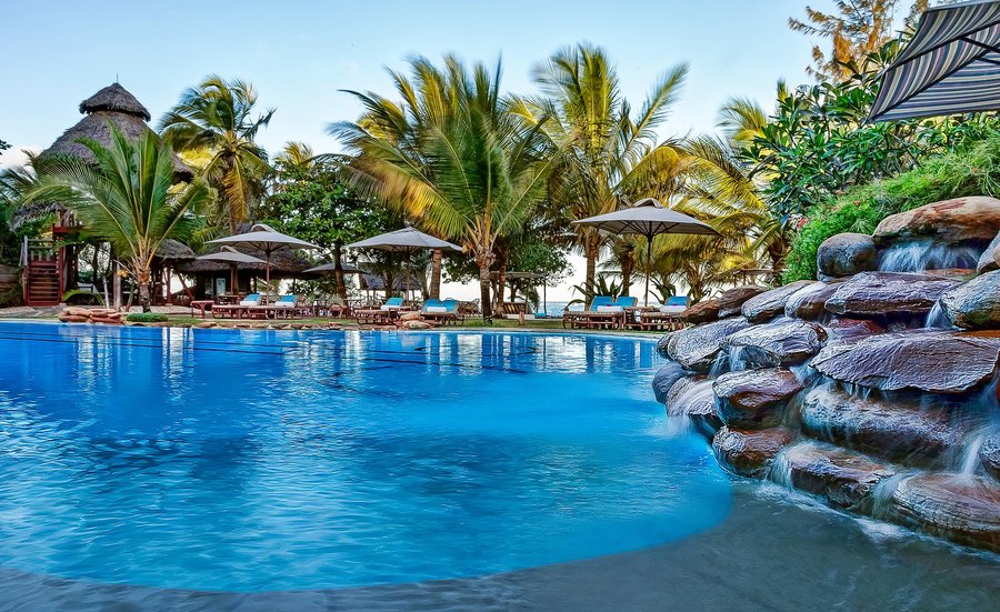 AfroChic Diani swimming pool