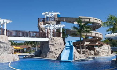 Enjoy the Water Slide at Aquaria!