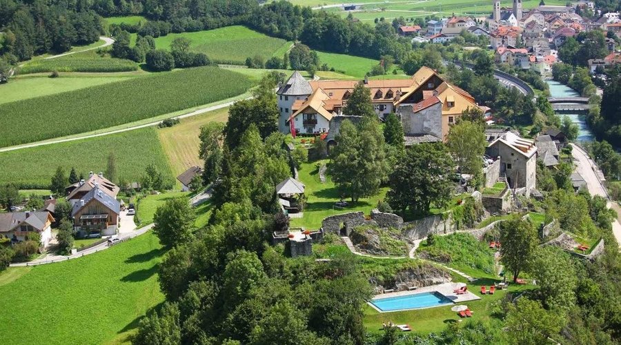 Luftansicht Schloss Sonnenburg