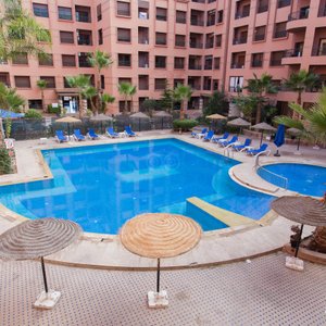 The Small Apartment with Big Bed at the Ryad Mogador Menzah