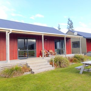 The cottage, the right side is the room with the view