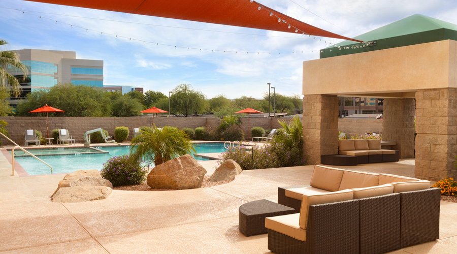 Relax by the pool -