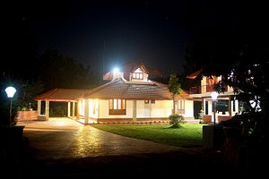Brook Stone Villa in Madikeri, image may contain: Villa, Hotel, Resort, Lighting