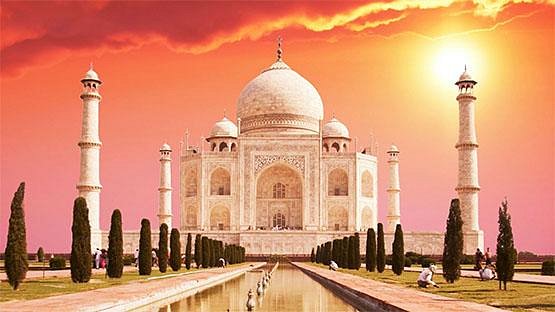 Taj Mahal Pendant 1 Piece Silver Taj Mahal Charm India 