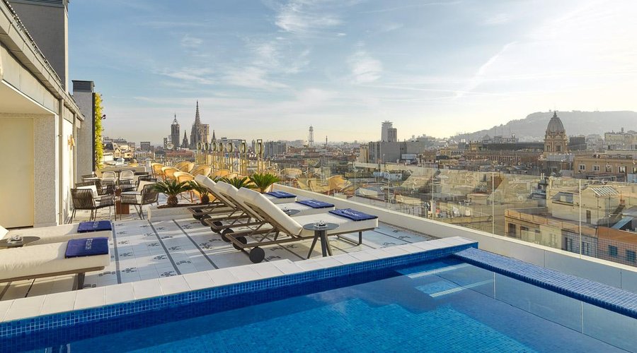 Piscina de la terraza Atik