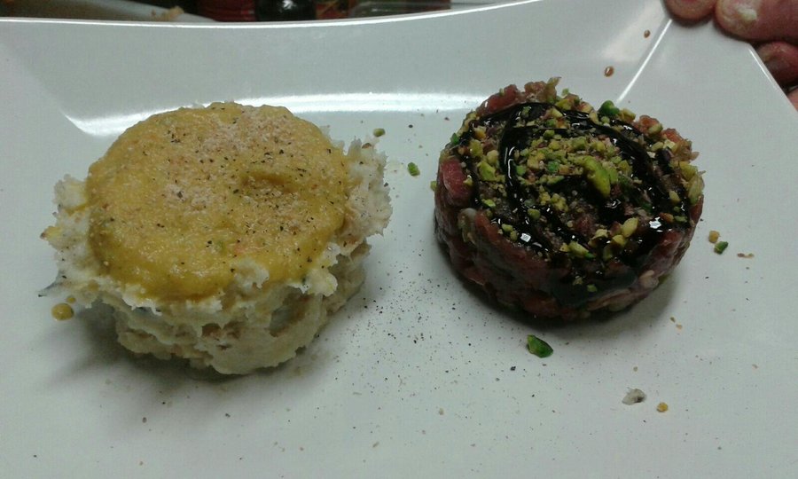 BIS di Baccalà Mantecato e Tartare di Tonno...