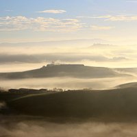 The view from the village