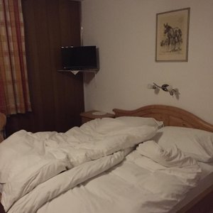 Heerlijke bedden in een gezellig en schoon pension