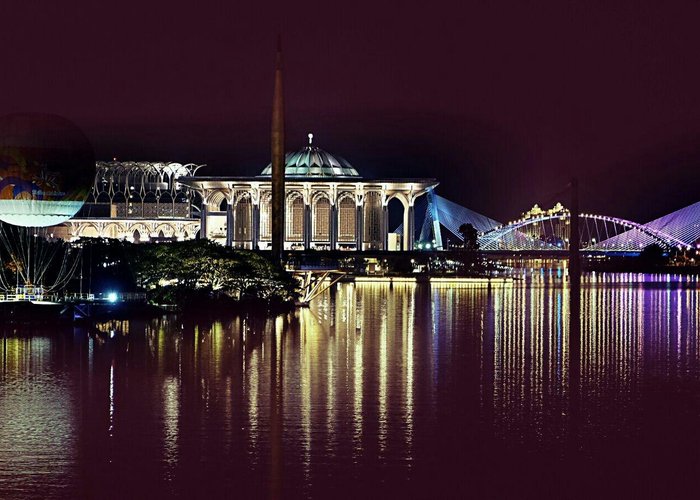 Night view from the bridge