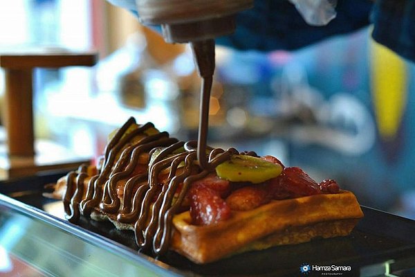 Ice Cream Buckets (Vanilla, Strawberry, Chocolate, Salted Caramel) -  Picture of VEER Resto-Lounge, Amman - Tripadvisor