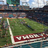 Sun Life Stadium, lower portion upper deck west side