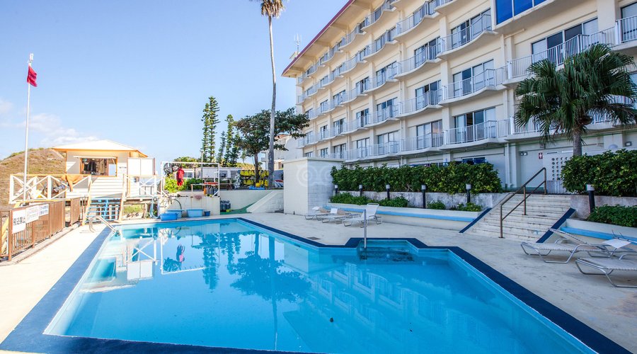 The Pool at the Miyuki Beach Hotel