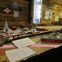 Replica of the North Adams Train Depot and Hoosac Tunnel