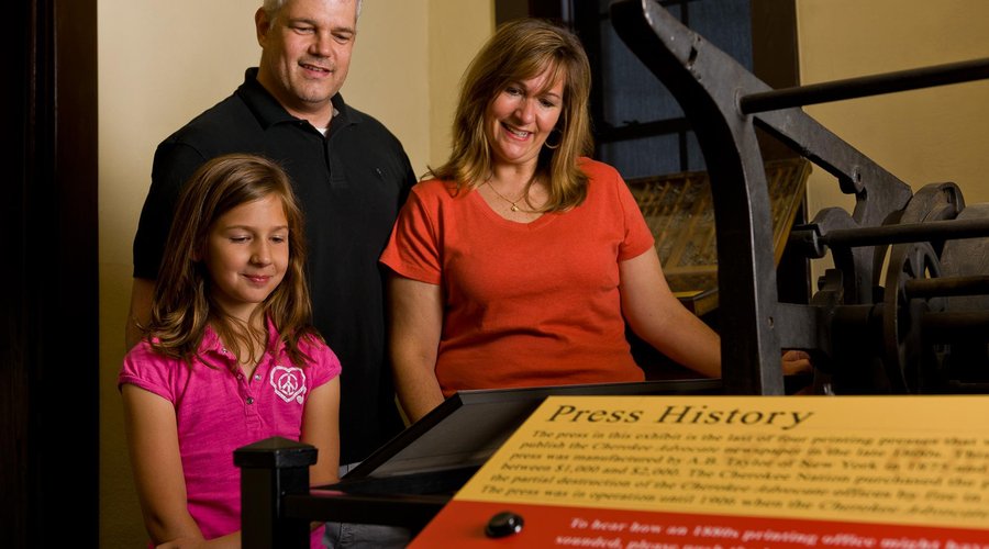 Inside the Cherokee National Supreme Court Museum