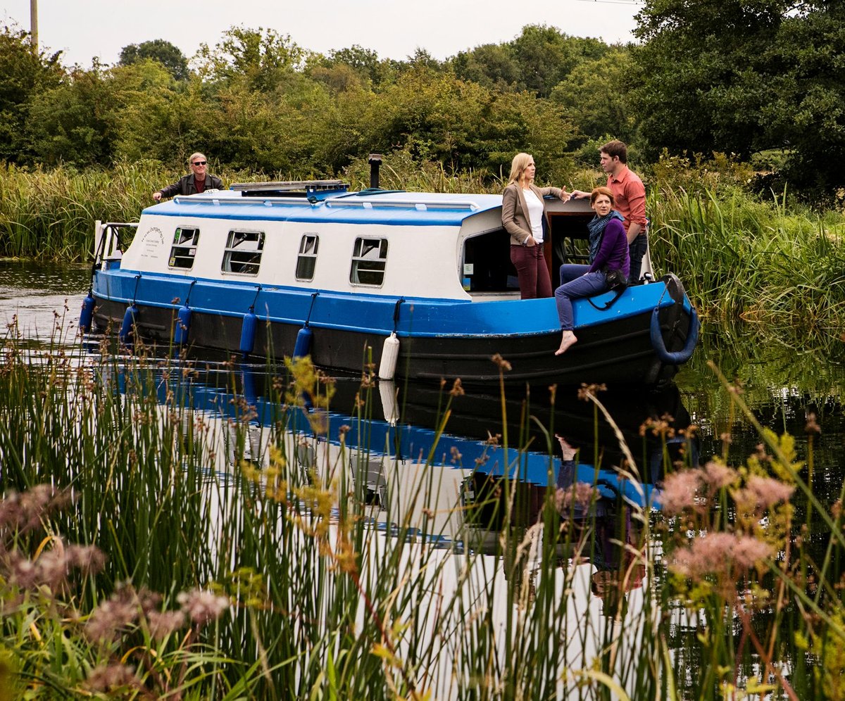 canal barge trip sallins