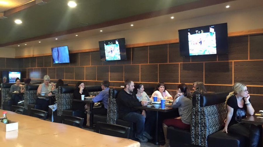 Busy Lunch rush