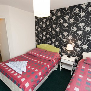 The Twin Bedroom at the Abrahams Hostel