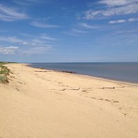 A fantastic sandy beach