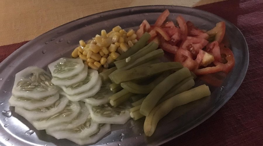 45 minutos por essa linda salada completa!!!