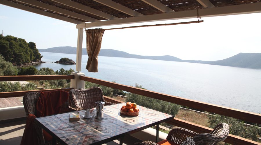 Upper level suite veranda