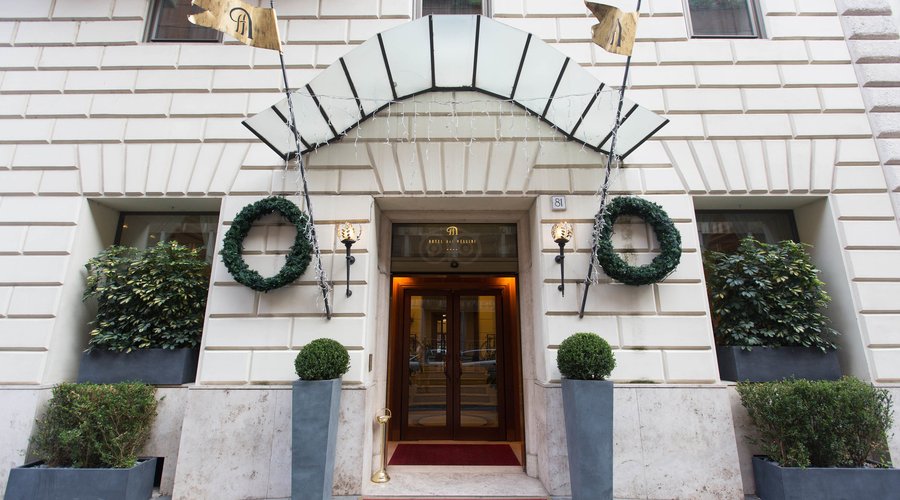 Entrance at the Hotel Dei Mellini
