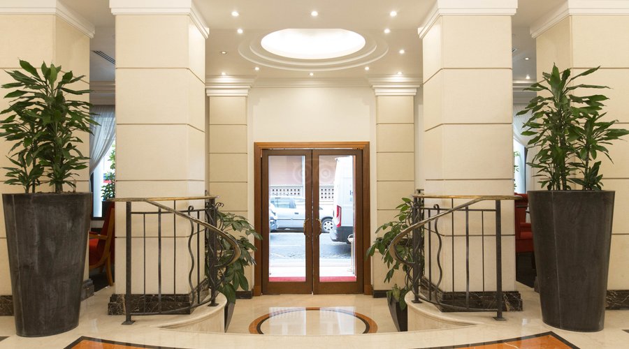 Entrance at the Hotel Dei Mellini