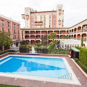 The Pool at the Hotel "El Andaluz" Europa-Park