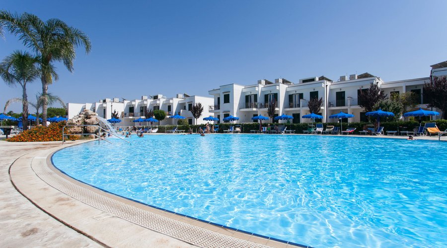 The Pool at the Hotel Residence Porto Selvaggio
