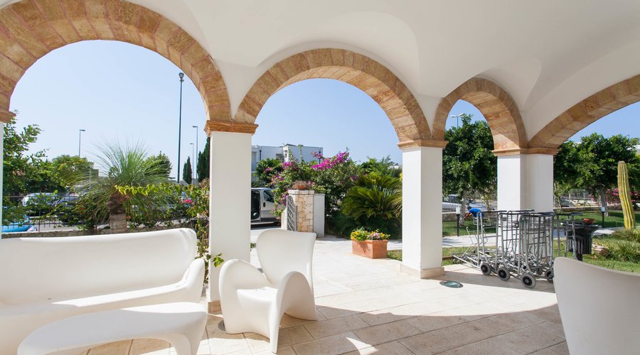 Grounds at the Hotel Residence Porto Selvaggio
