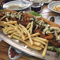 Filé de peixe a delícia.