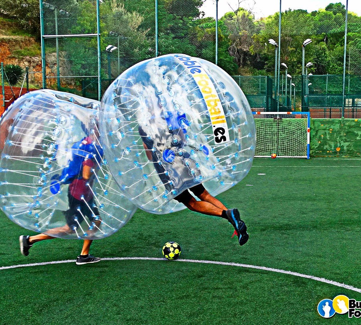 juego de pelota de burbujas