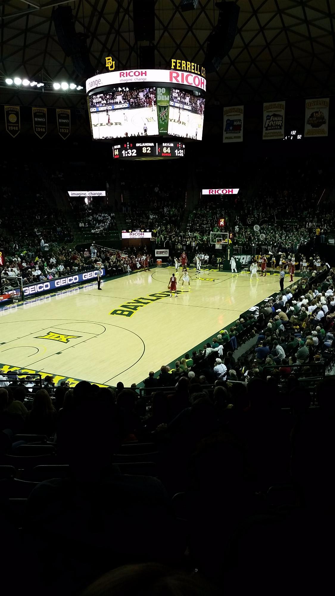 Free Baylor basketball at the Ferrell Center this weekend